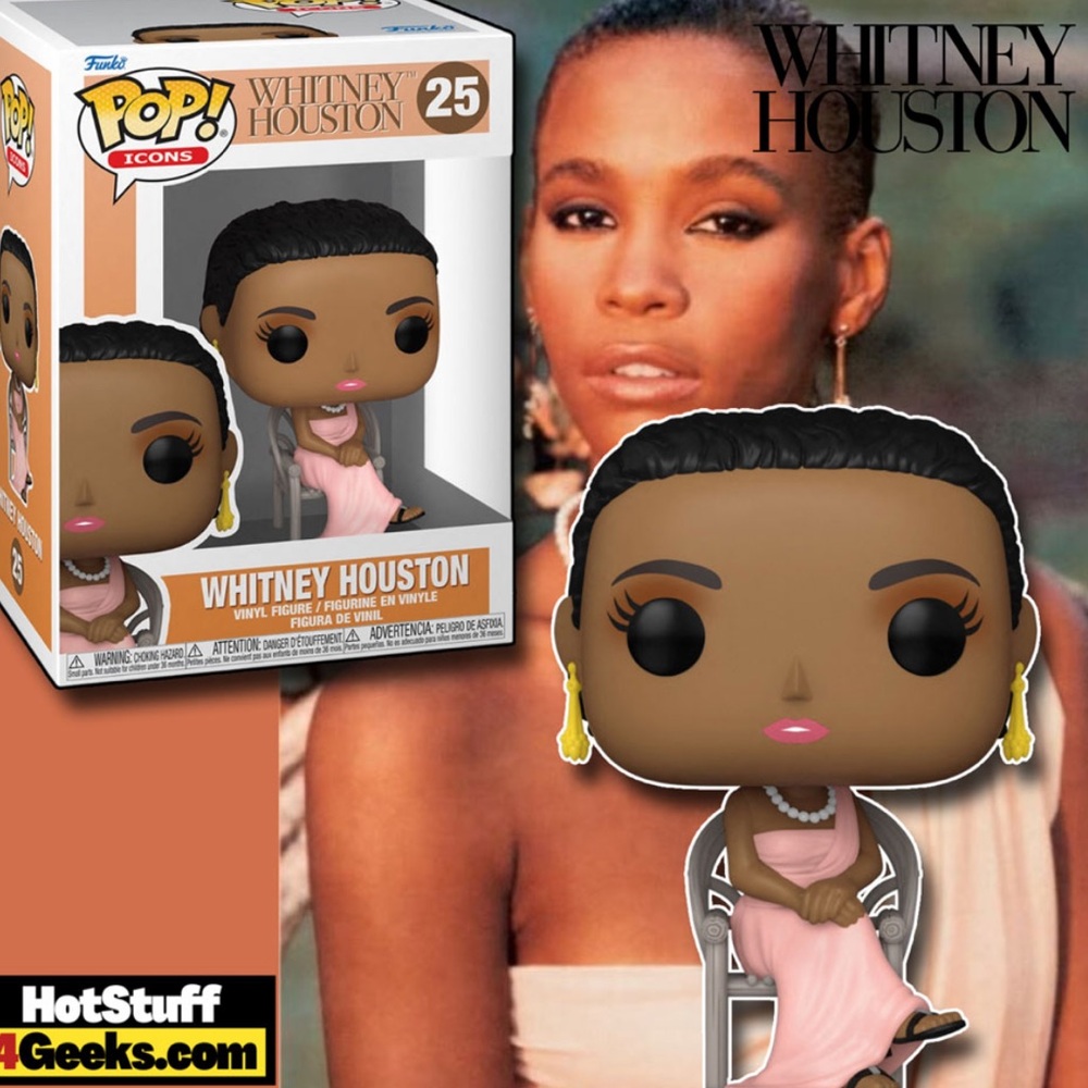 Whitney Houston Debut Pop! Vinyl - Funko